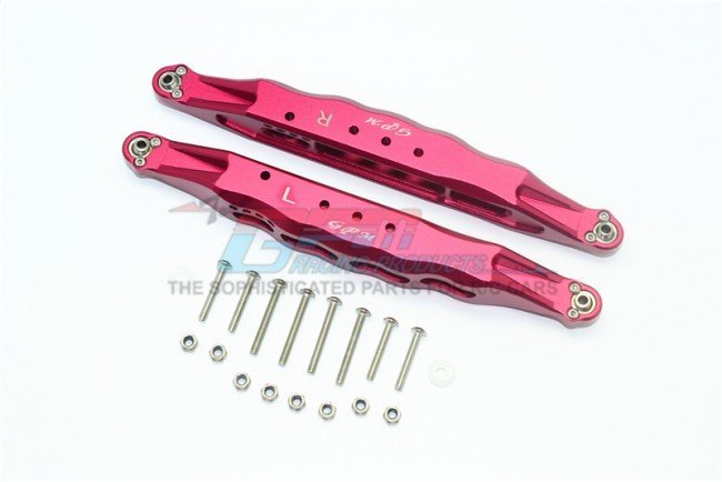 Tamiya TB04 Upgrade Parts – Aluminum Rear Arm Bulk Set In Orange (1 Set) - View #12