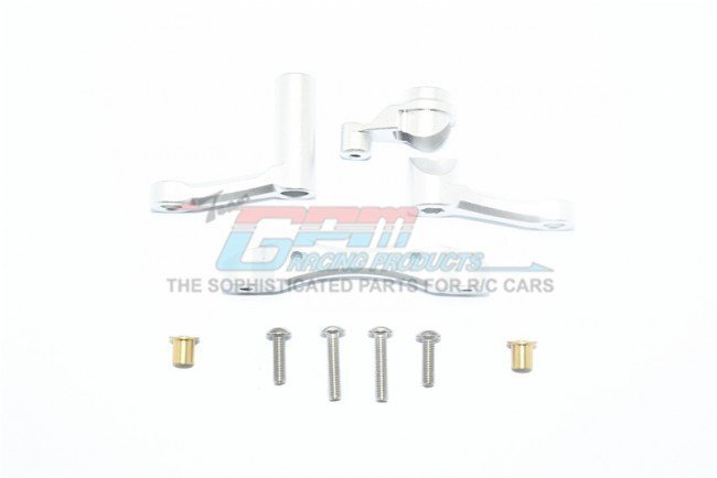 GPM Aluminum Servo Mount For Losi 1:10 Baja Rey & Rock Rey - Silver CNC Upgrade Part - View #11