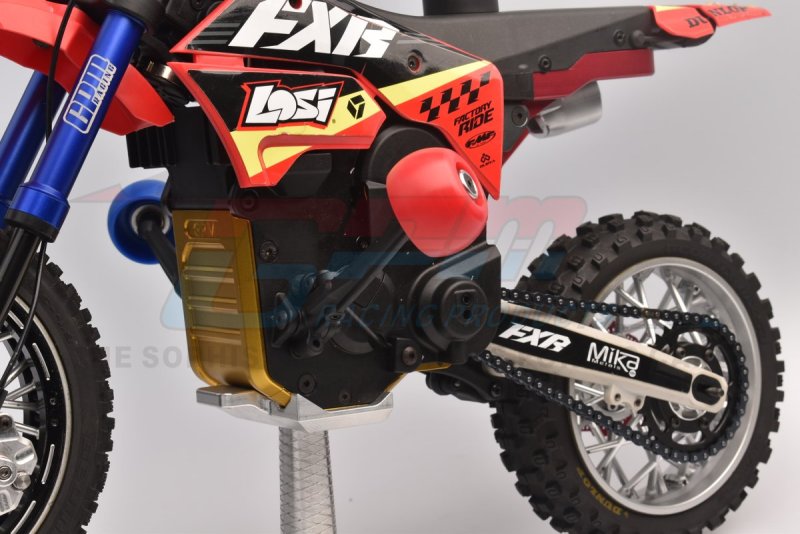 GPM Special Material Lean Bar Wheels For LOSI 1/4 Promoto MX Motorcycle - MX040