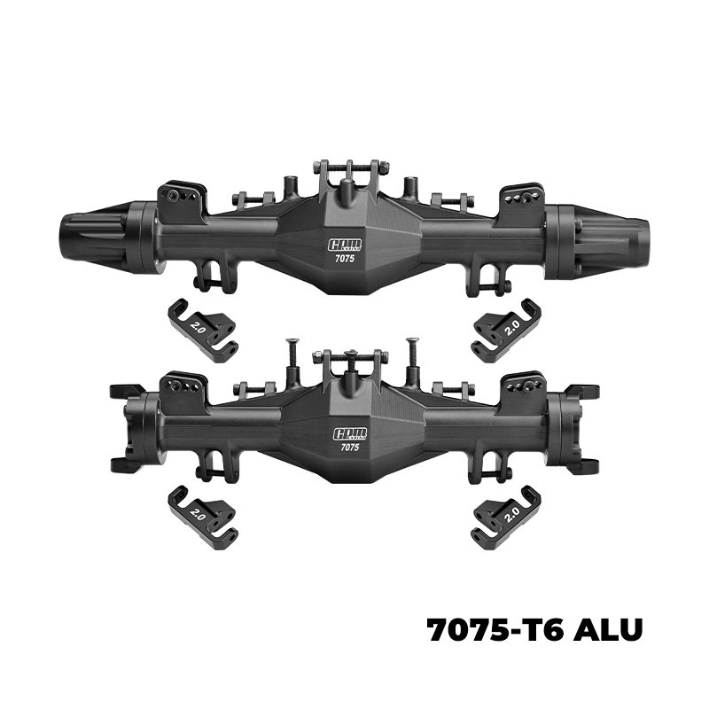 パーツ L175SDaihatsuMoveSuspensionNEWSR SPECIAL LOSI LMT Solid Axle Housing Set 7075-T6 Quick-Release LMT21213KIT
