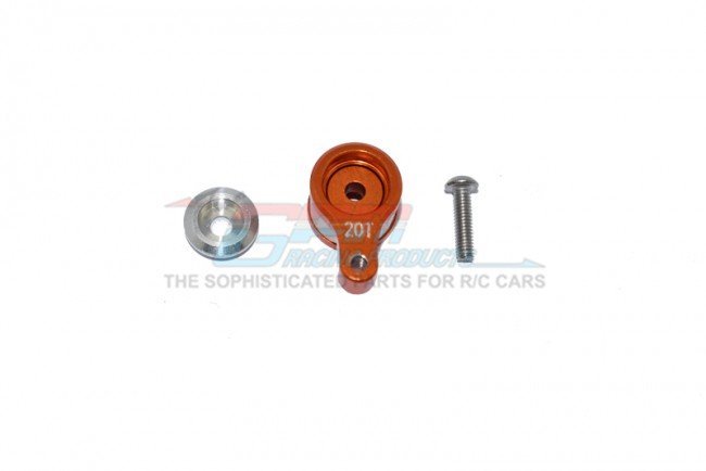 Aluminum 6061-T6 20T Servo Horn With Spring For Losi 1/18 Mini-T 2.0 Truck - Red Upgrade Part LOS211012 - View #5