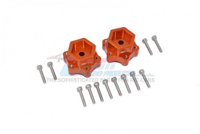 6 Rueda Hexagonal 12 Mm Hexagonal Hub Multicolor Para Negro | Meses Sin