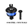 LOSI LMT 4WD Solid Axle Monster Truck 4140 Steel + 7075 Alloy Front / Rear Complete Differential 13/43T/1.0 Mod - GPM LMT1343S LOSI LMT 4WD Solid Axle Monster Truck 4140 Steel + 7075 Alloy Front / Rear Complete Differential 13/43T/1.0 Mod - GPM LMT1343S