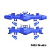 TEAM LOSI LMT 2.0 Grave Digger 4X4 Solid Axle Brushless Monster Truck 7075-T6 Alloy Quick Release Front & Rear AXLE Housing set - GPM LMT21213KIT
