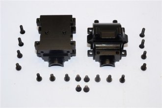GPM Aluminum Rear Suspension Mount For Team Losi Mini 8ight | 2-Piece Orange Upgrade Part