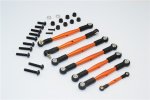 Team Losi Mini 8IGHT Truggy Alloy Tie Rod With Plastic Black Ball Ends - 7pcs set - GPM MT8160 Team Losi Mini 8IGHT Truggy Alloy Tie Rod With Plastic Black Ball Ends - 7pcs set - GPM MT8160