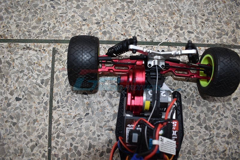GPM Aluminum Servo Mount Set For Team Losi 1/18 Mini-T 2.0 Stadium Truck - 6pc Upgrade Kit - View #10