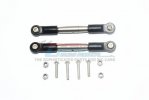 TEAM LOSI ROCK REY Stainless Steel Adjustable Front Upper Arm With Tie Rod Design - 10pc set - GPM RK163S