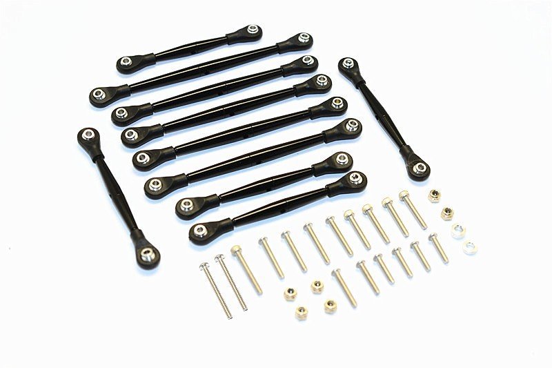 GPM Supporti Paraurti Anteriore In Alluminio Per Thunder Tiger Kaiser XS | Arancione, Set Regolabile, Ricambio Aggiornamento