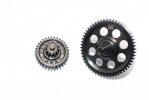 THUNDER TIGER KAISER XS Steel #45 Spur Gear 56T & Double Speed Reduction Gears - 2pc set - GPM SKXS56T1233T THUNDER TIGER KAISER XS Steel #45 Spur Gear 56T & Double Speed Reduction Gears - 2pc set - GPM SKXS56T1233T