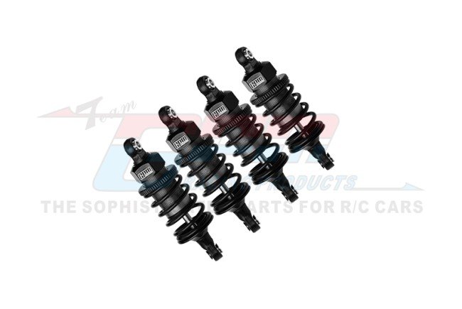 GPM TFM060FR Alloy Front & Rear Shocks for TRAXXAS 4-TEC DRIFT