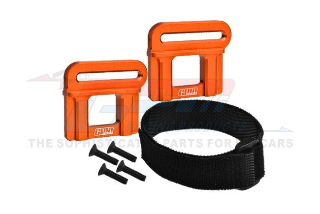 GPM 7075 Alloy Retainer, Battery Hold-Down For TRAXXAS 1/8 6S Maxx...