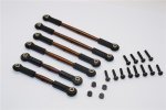 TRAXXAS 1/10 Craniac Monster Truck Spring Steel Anti-thread Tie Rod - 6pcs set - GPM CRA160ST TRAXXAS 1/10 Craniac Monster Truck Spring Steel Anti-thread Tie Rod - 6pcs set - GPM CRA160ST