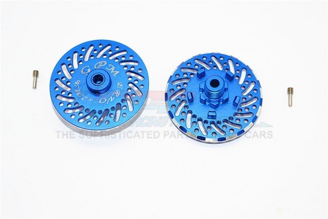 TRAXXAS E-REVO Aluminium Wheel Hex Claw +2mm With Brake Disk-2pcs set - GPM ER0062MM/2
