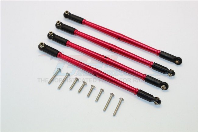 thumbnail image 2 of GPM Steel Universal Swing Shaft Set For Traxxas Revo/Summit/E-Revo - Red 2 of 13