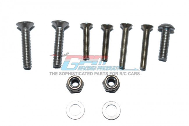 TRAXXAS E-REVO VXL Stainless Steel Screw Shaft For ER2040R - 11pc set - GPM ER2040R/PART