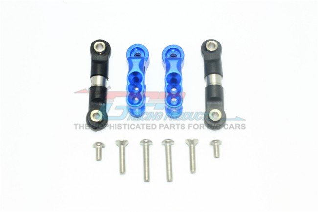 TRAXXAS E-REVO VXL Aluminum 23T Servo Horn With Stainless Steel Adjustable Tie Rods - 10pc set - GPM ER216023S