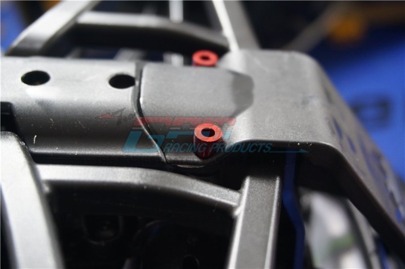 TRAXXAS EREVO VXL Stainless Steel Skid Plates For Front, Center, Rear