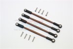 TRAXXAS E-REVO Spring Steel Front/Rear Anti-clockwise Thread Link Rod - 4pcs set (For 1/10 E-REVO, Summit, Revo, E-REVO 3.3, 1/10electric And Nitro Car) - GPM ER049ST TRAXXAS E-REVO Spring Steel Front/Rear Anti-clockwise Thread Link Rod - 4pcs set (For 1/10 E-REVO, Summit, Revo, E-REVO 3.3, 1/10electric And Nitro Car) - GPM ER049ST