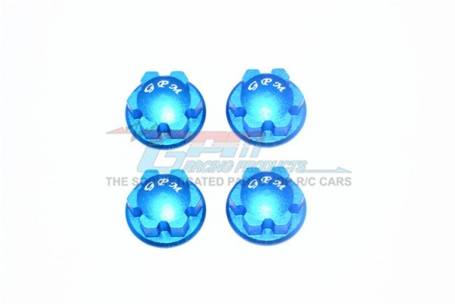 TRAXXAS E-REVO VXL Aluminum Wheel Lock - 4pc set - GPM ER2005
