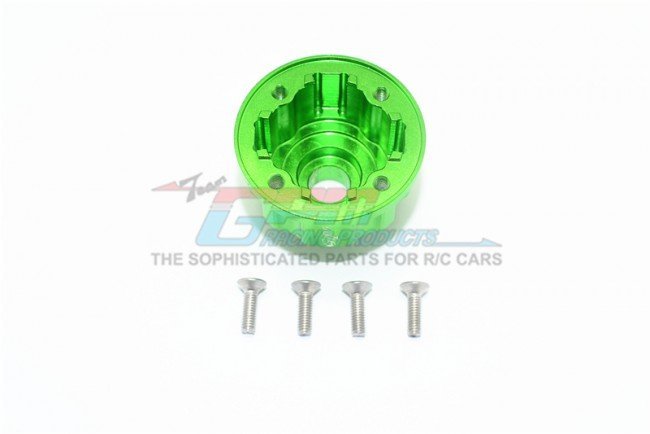 Hot Racing RVO11L06 CNC Aluminum Outer Differential Case (Blue) For Traxxas Revo & E-Revo