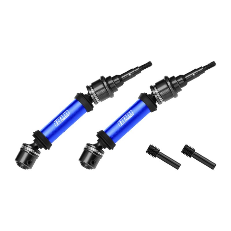 TRAXXAS FORD FIESTA ST RALLY VXL 4140 Carbon Steel+ 6061-t6 Alloy Rear CVD Drive Shaft - GPM TFR094RS