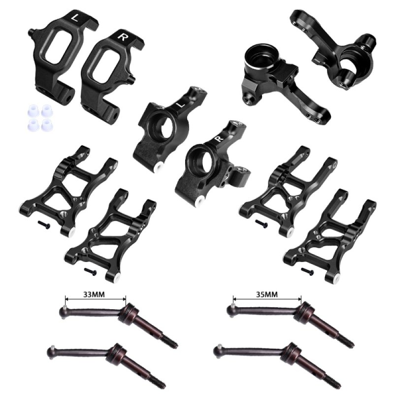 GPM GT200 Aluminum Conversion Kit for TRAXXAS 4WD GT4 TEC 2.0