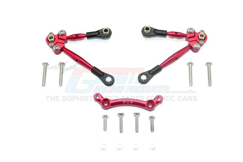 TRAXXAS GT4 TEC 2.0 Precision Front Tie Rods CNC Machined GT049F