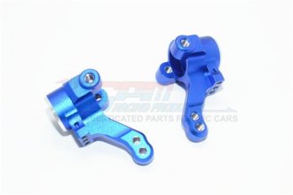 GPM 18-teiliges Alu-Upgrade-Set Für Traxxas GT 4-Tec 2.0 (83056-4) – Querlenker, Achsschenkel & C-Hubs – Grau-silber – High-end RC-Tuning
