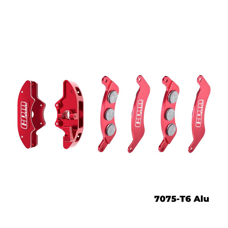 【ぶーさん】 TRAXXAS FUNCO PRO SCALE 2WD Sand Car Front Brake Calipers & Pads