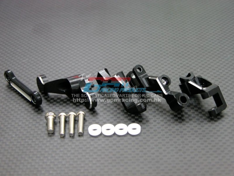 TRAXXAS Jato Alloy Steering Assembly With Screws & Delrin Bearings - 5pcs set - GPM TJA048