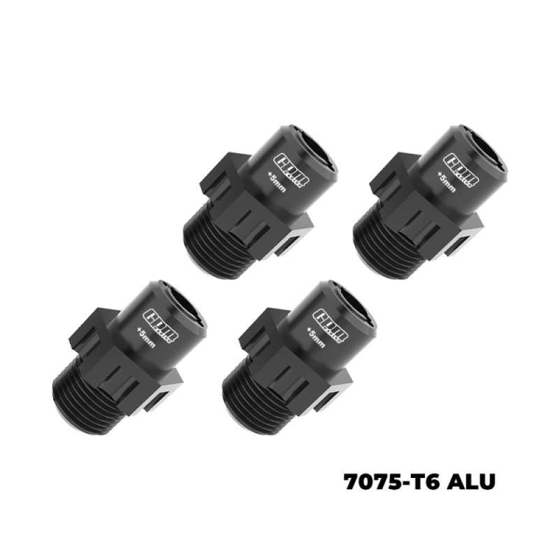 TJ010-5MM 17mm Wheel Hubs Widen 5mm for Traxxas Platforms TJ010