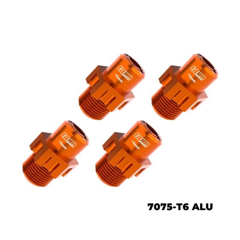 TJ010-5MM 17mm Wheel Hubs Widen 5mm for Traxxas Platforms TJ010