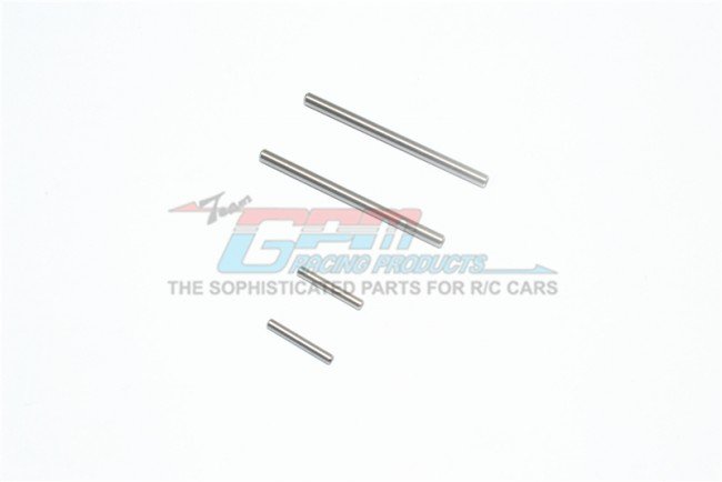 TRAXXAS 1/18 Latrax Rally Long Pins For LTX055 Aluminum Front/Rear Lower Arm - 4pc set - GPM LTX055/PINS