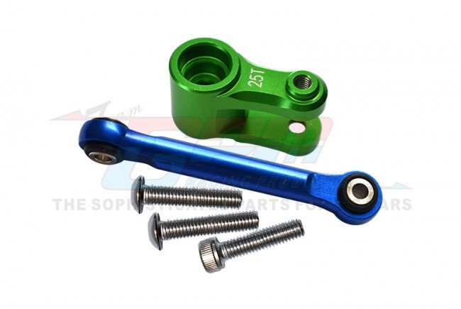 Details about   New RC 1:5 Aluminum Alloy Servo Mount+Tie Rod+25T Servo Horn for TRAXXAS X-MAXX 