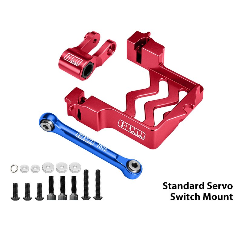TRAXXAS MAXX Servo Mount and Tie Rod Precision Upgrade TXMS024N by GPM