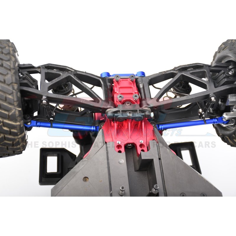 GPM TS012 Front and Lower 7075 Alloy Bulkhead for TRAXXAS Maxx