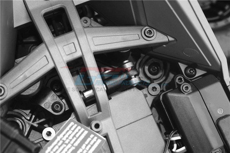 GPM Racing Servo Horn Alluminio Blu 25T Per Traxxas Maxx - TXMS16025TN-B - Foto 4
