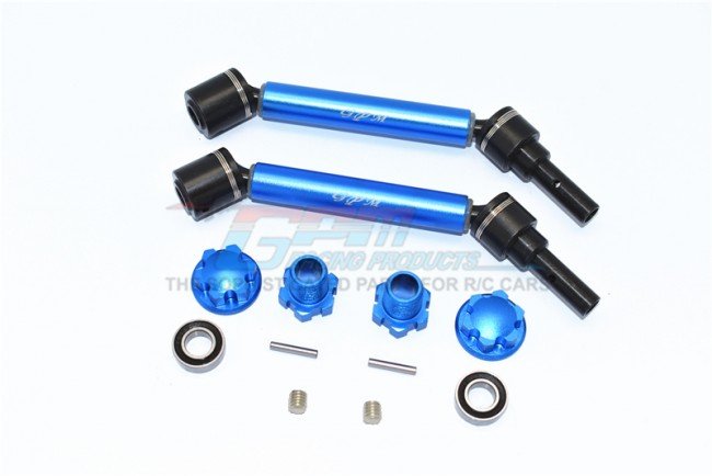 FRONT & REAR AXLES Traxxas 1/10 Skully 2WD REAR DRIVE SHAFTS & 12mm HEX HUBS