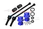 TRAXXAS MAXX WITH WIDEMAXX MONSTER TRUCK 4140 Carbon Steel Front/Rear Extend CVD Shaft (110mm) With 7075 Alloy Wheel Lock & Hex Claw - GPM TXMW110F/RSN