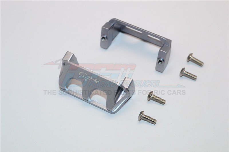 GPM Proteggi Servo In Alluminio Rosso Per Traxxas 1/16 Mini E-Revo E Mini Rally - Set Da 2 Pezzi