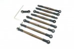 TRAXXAS 1:16 Mini E-REVO Spring Steel Completed Tie Rod - 9pcs set (For 1/16 E-REVO / Summit) - GPM ERV160/ST TRAXXAS 1:16 Mini E-REVO Spring Steel Completed Tie Rod - 9pcs set (For 1/16 E-REVO / Summit) - GPM ERV160/ST
