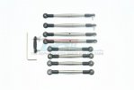 TRAXXAS MINI E-REVO Stainless Steel Adjustable Tie Rods - 10pc set - GPM ERV160SN TRAXXAS MINI E-REVO Stainless Steel Adjustable Tie Rods - 10pc set - GPM ERV160SN