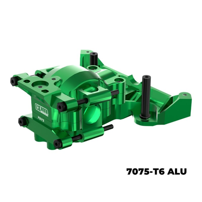 GPM TXMM012 7075 Alloy Front Upper and Lower Bulkhead for TRAXXAS