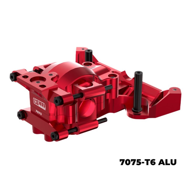 GPM TXMM012 7075 Alloy Front Upper and Lower Bulkhead for TRAXXAS