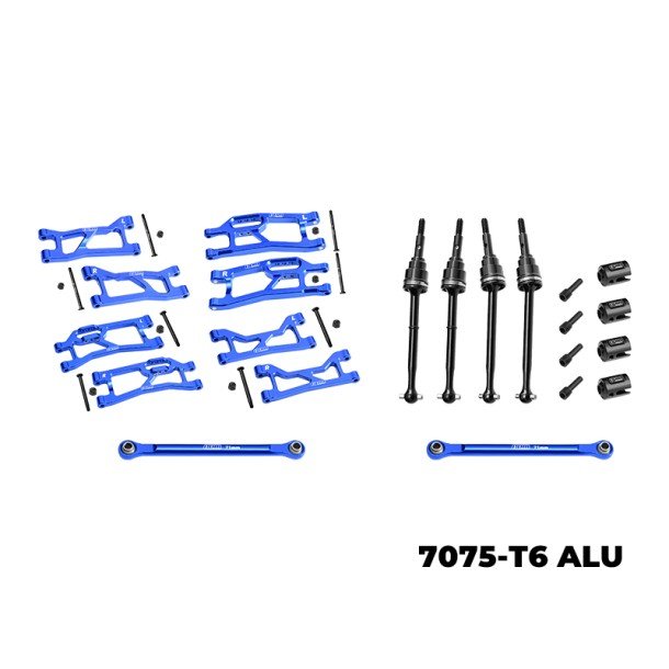 TRAXXAS MINI MAXX MONSTER TRUCK 7075 Alloy Widemaxx Suspension Kit - GPM TXMMWIDE/KIT