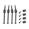 TRAXXAS MINI XRT VXL 3S 4140 Carbon Steel Front & Rear Driveshafts And Drive Cups - GPM XRTM6162