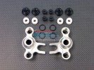 TRAXXAS Revo /Revo 3.3 Alloy Front / Rear Steering Block With Delrin Screws + Dust-Proof Hat + Plastic O-rings - 1 Pr set - GPM TRV021 TRAXXAS Revo /Revo 3.3 Alloy Front / Rear Steering Block With Delrin Screws + Dust-Proof Hat + Plastic O-rings - 1 Pr set - GPM TRV021