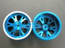 TRAXXAS 1/10 Revo Alloy Front/Rear Rims (6 Spokes - BBS) - 1pr - GPM TRV10023 TRAXXAS 1/10 Revo Alloy Front/Rear Rims (6 Spokes - BBS) - 1pr - GPM TRV10023