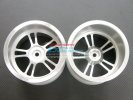 TRAXXAS 1/10 Revo Alloy Front/Rear Rims (5 Star) For GPM Option Tires - 1pr - GPM TRV10051W TRAXXAS 1/10 Revo Alloy Front/Rear Rims (5 Star) For GPM Option Tires - 1pr - GPM TRV10051W